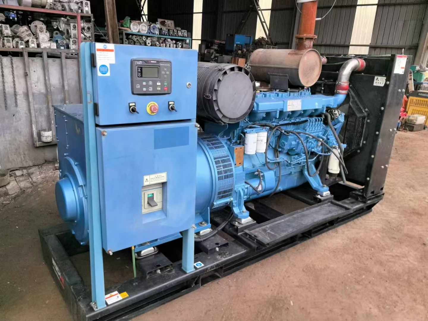 梓潼500kW 柴油发电机组可带动设备功率的计算公式是什么？