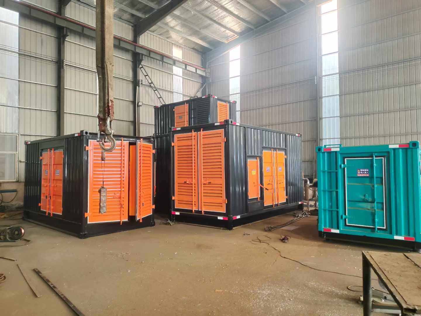 梓潼500kw柴油发电机组可以带动多少功率设备？